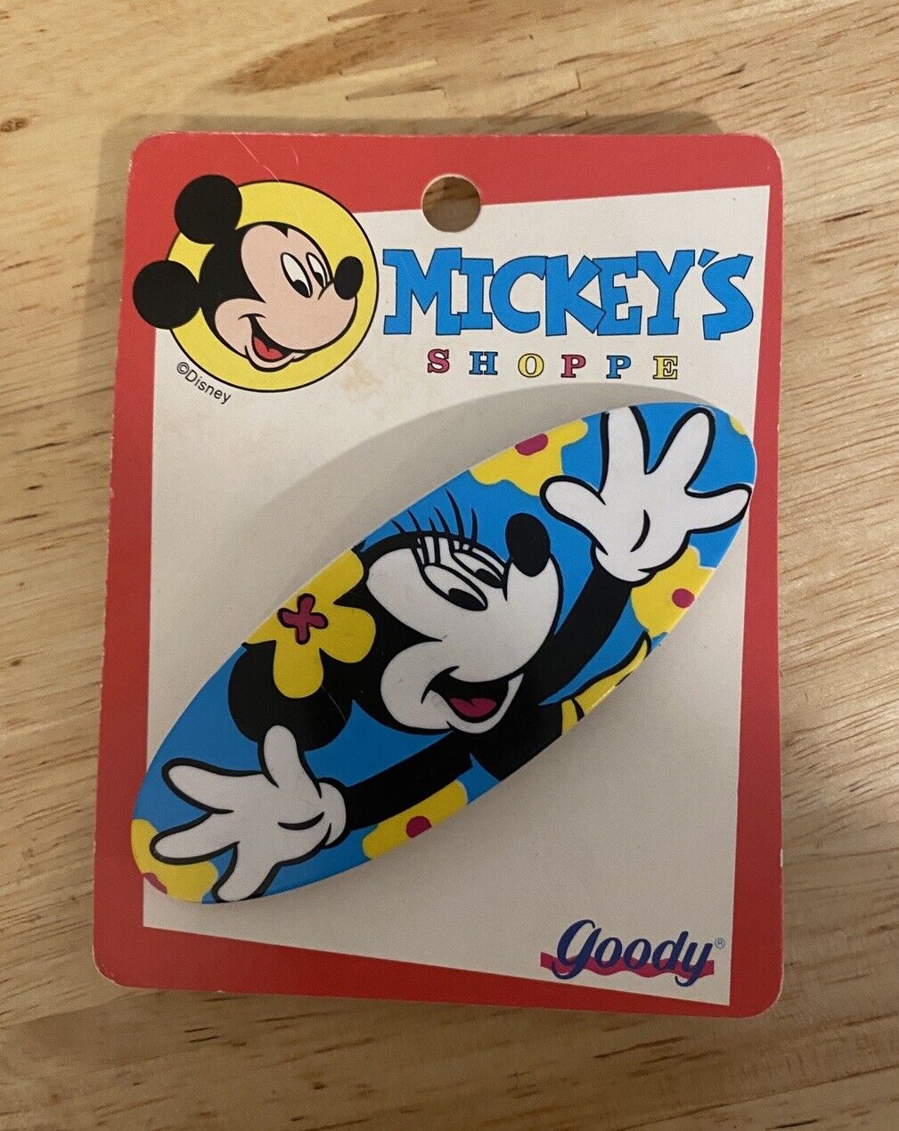 Vintage Disney Minnie Mouse Hair Clip Goody