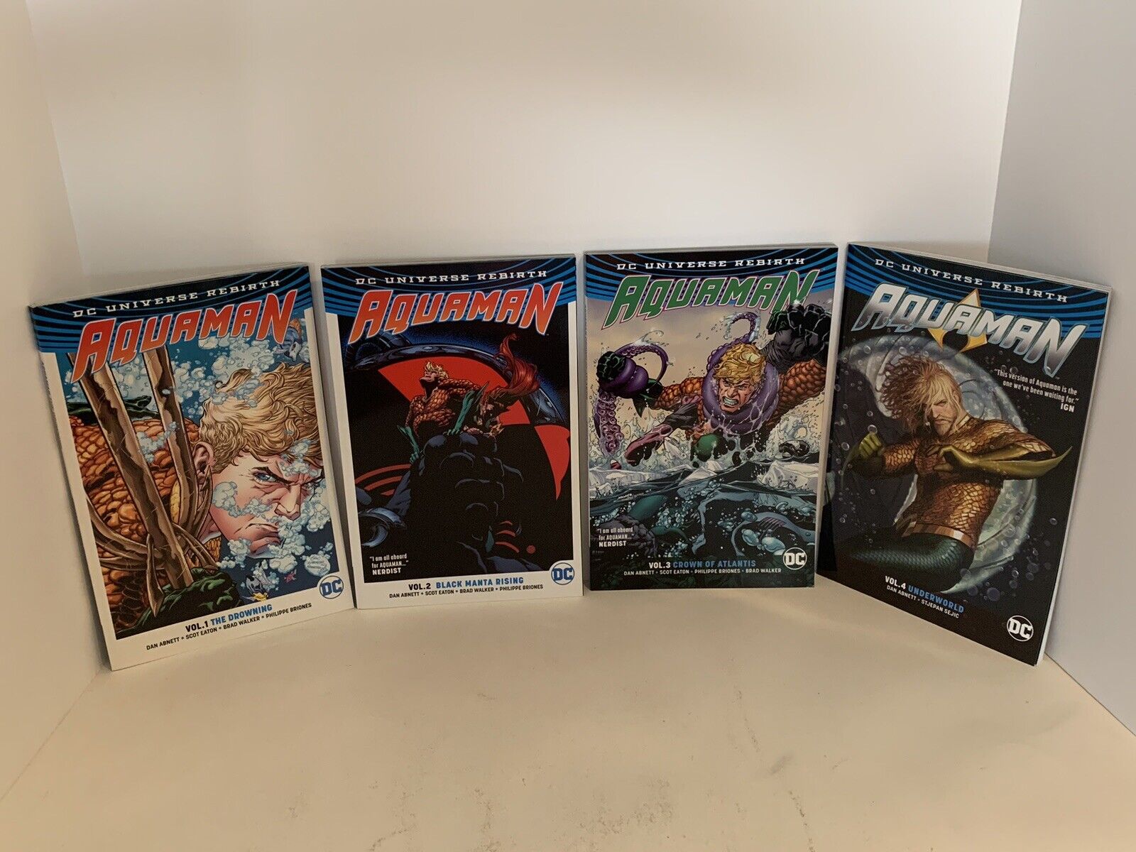 Rebirth Aquaman Volumes 1 2 3 4 Trade Paperbacks TPBs