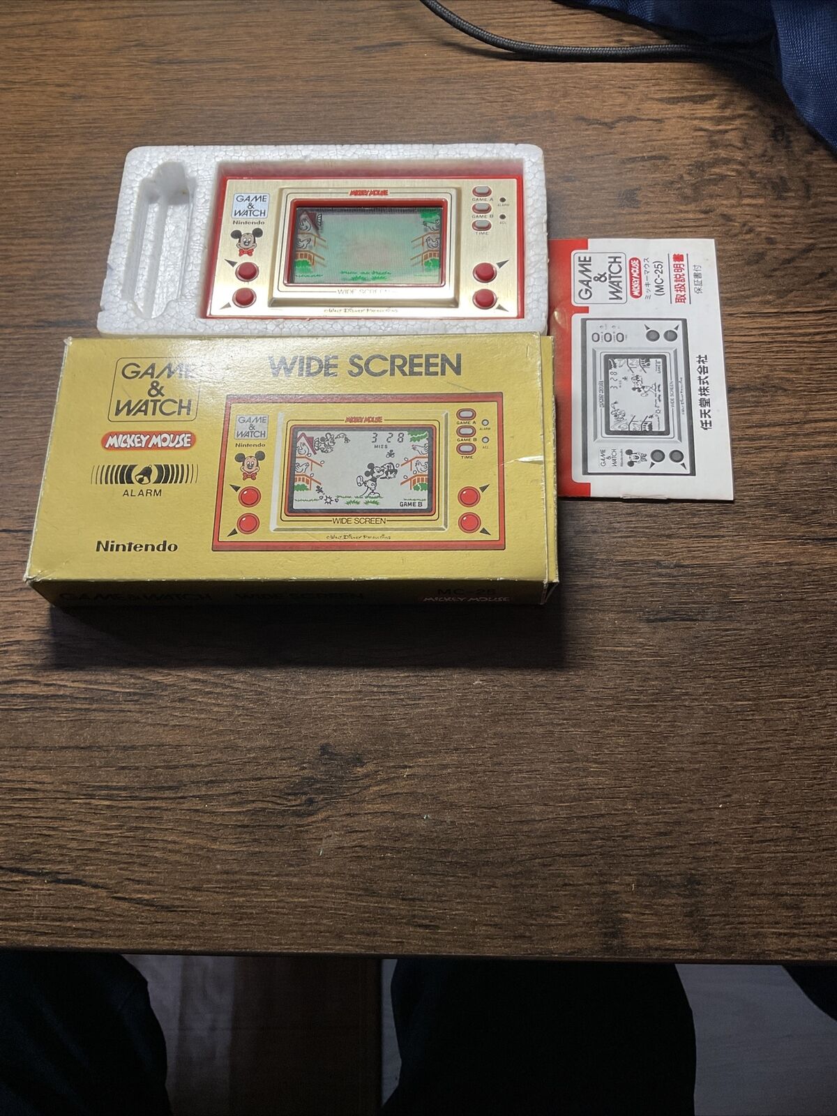 Nintendo Mickey mouse game and watch - used
