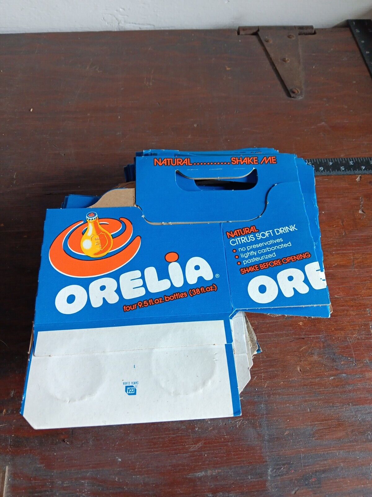  Vintage Orelia 6 Pack Bottle Case