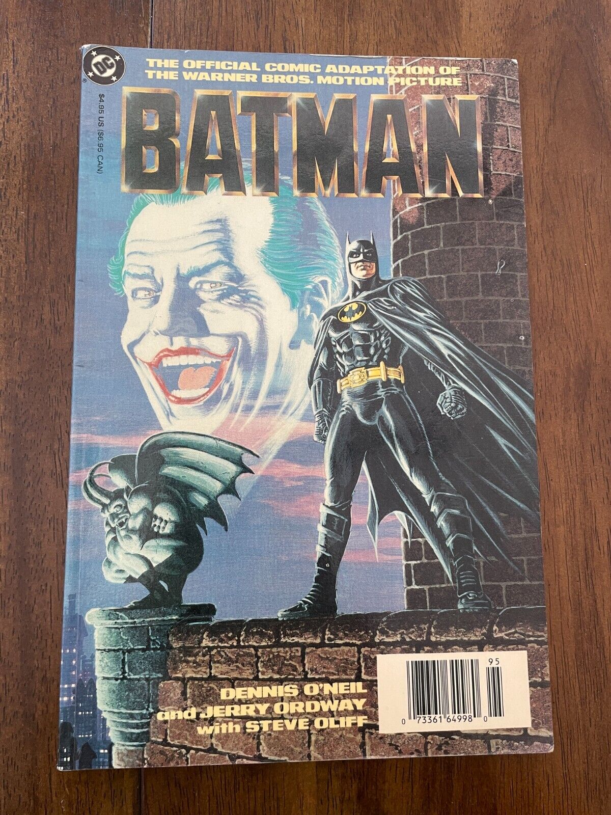 Batman: Official Comic Adaptation of Warner Bros. Movie 1989 FN-