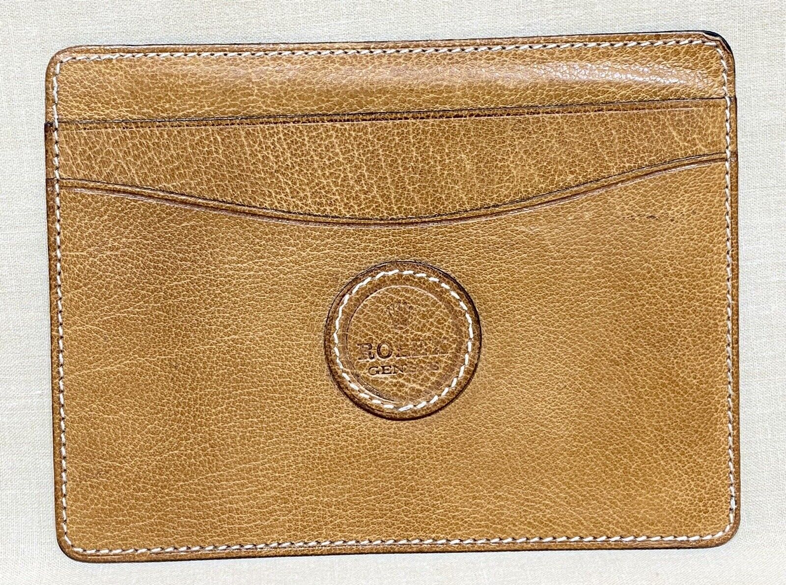 ROLEX Vintage 1970's Wallet Document Holder Leather 1655 6239 1675 6265 5512 /