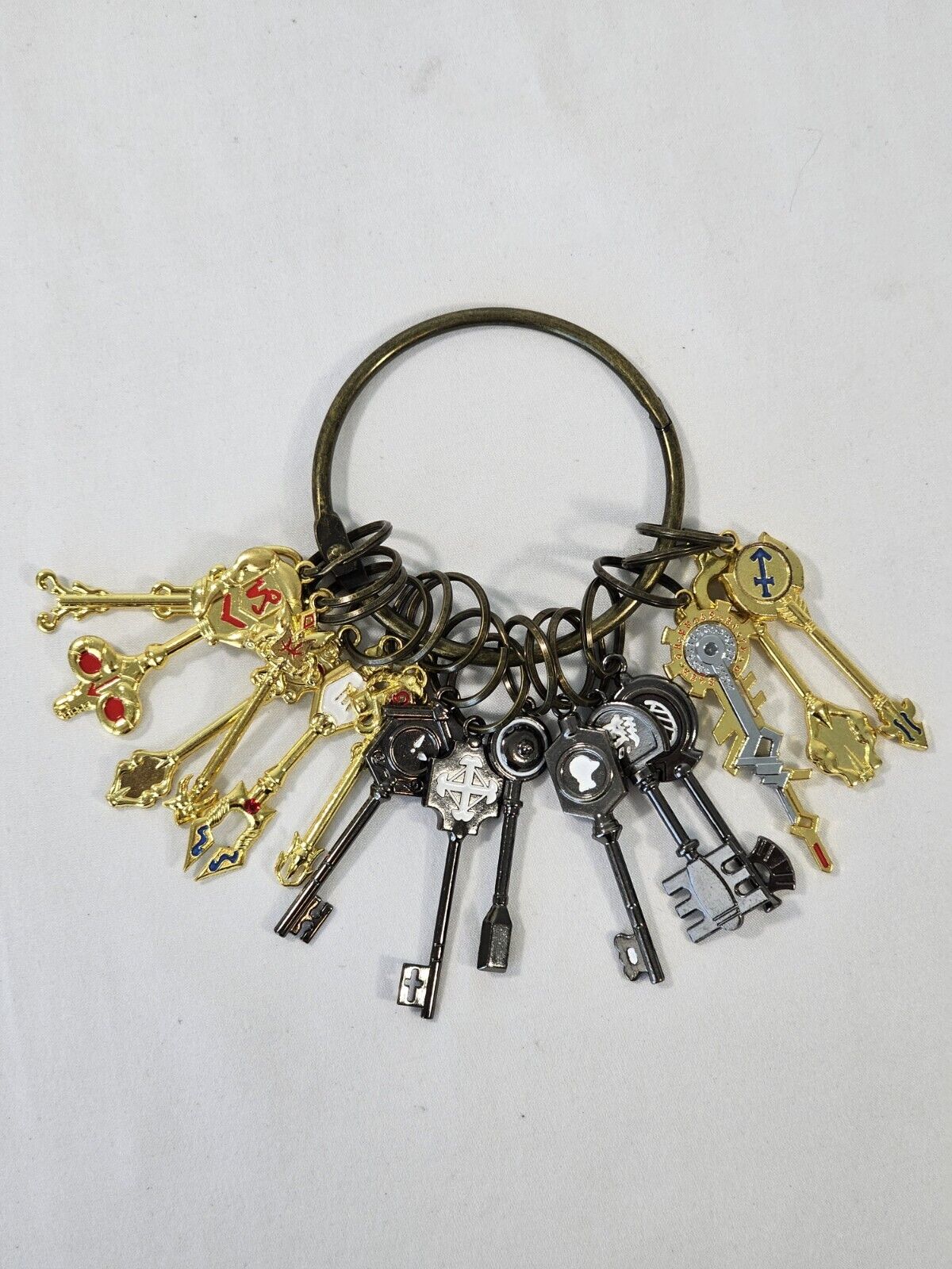 Anime Fairy Tail Lucy Celestial Spirit Gate Key Set Cosplay - 15 Keys