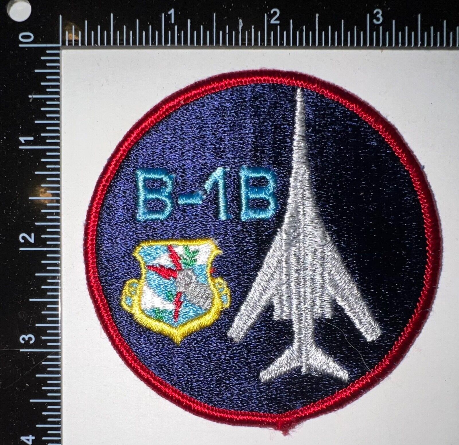 USAF US Air Force B-1B Bomber SAC Strategic Air Command Patch