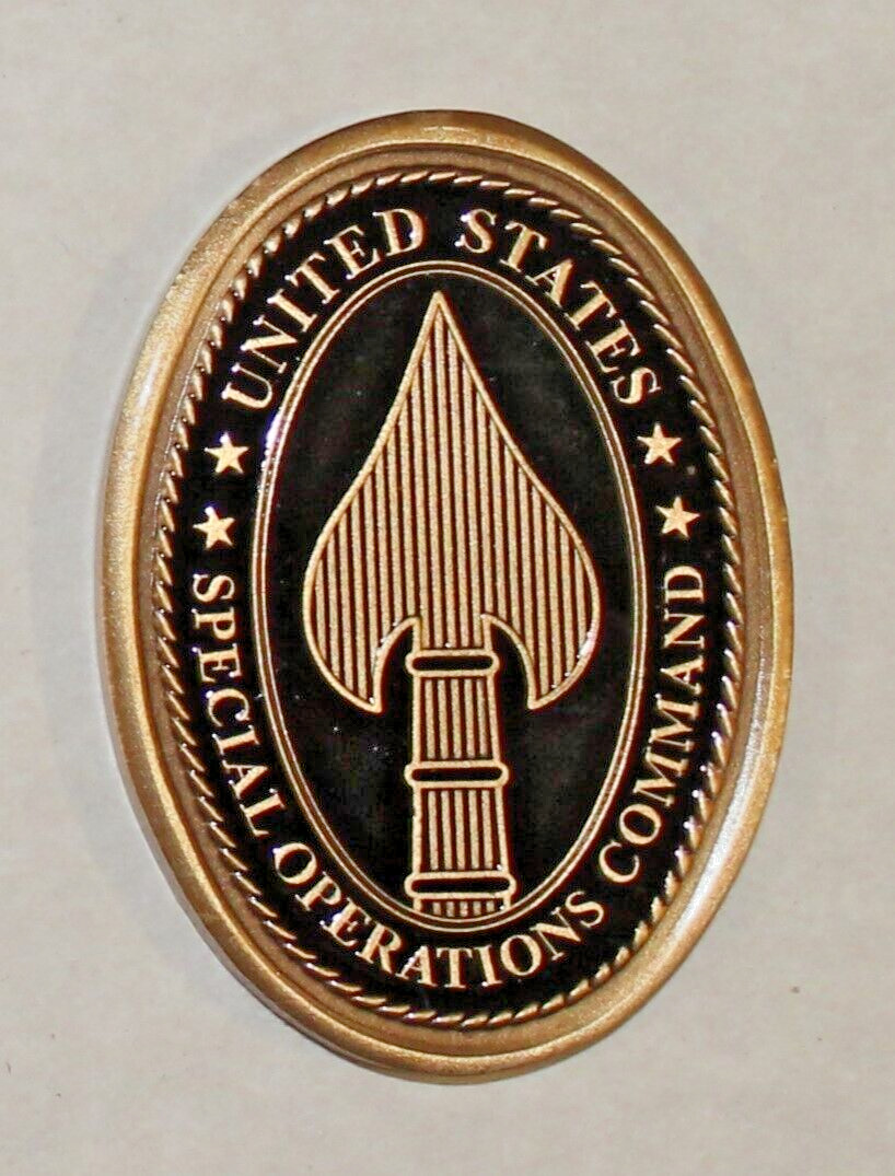General Henry H. Shelton Special Operations Command SOCOM Army Challenge Coin