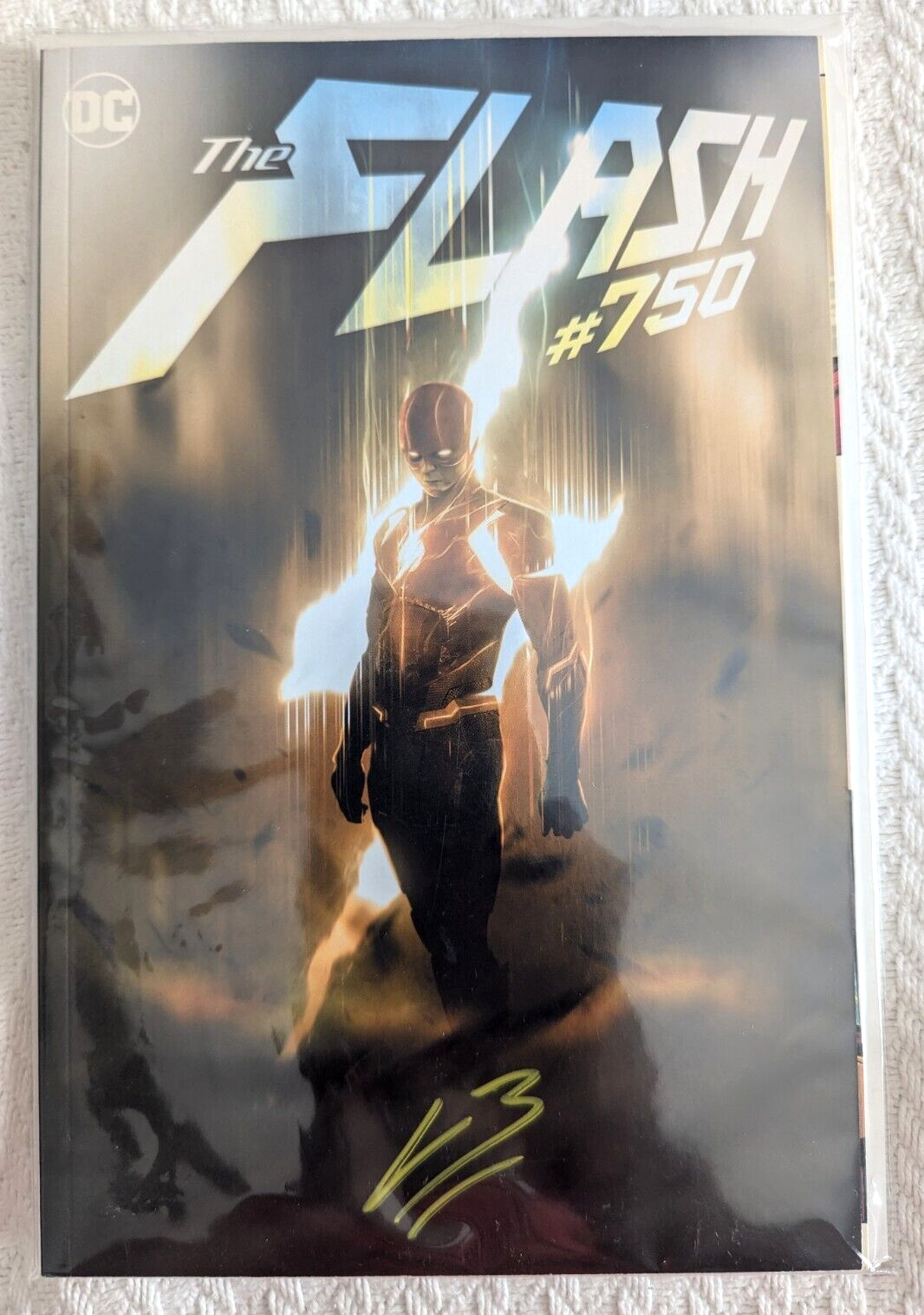 DC Comics 2020 The Flash #750 NM Bosslogic Planet Certificate of Authenticity
