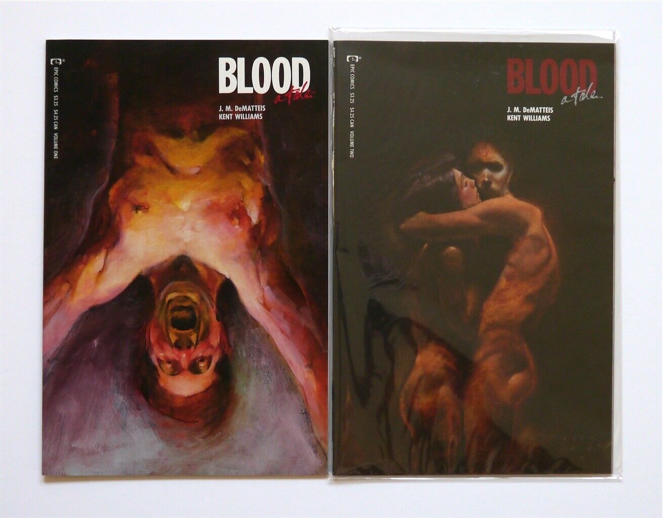 Blood: A Tale mini-series from Epic by DeMatteis and Williams. First two issues.