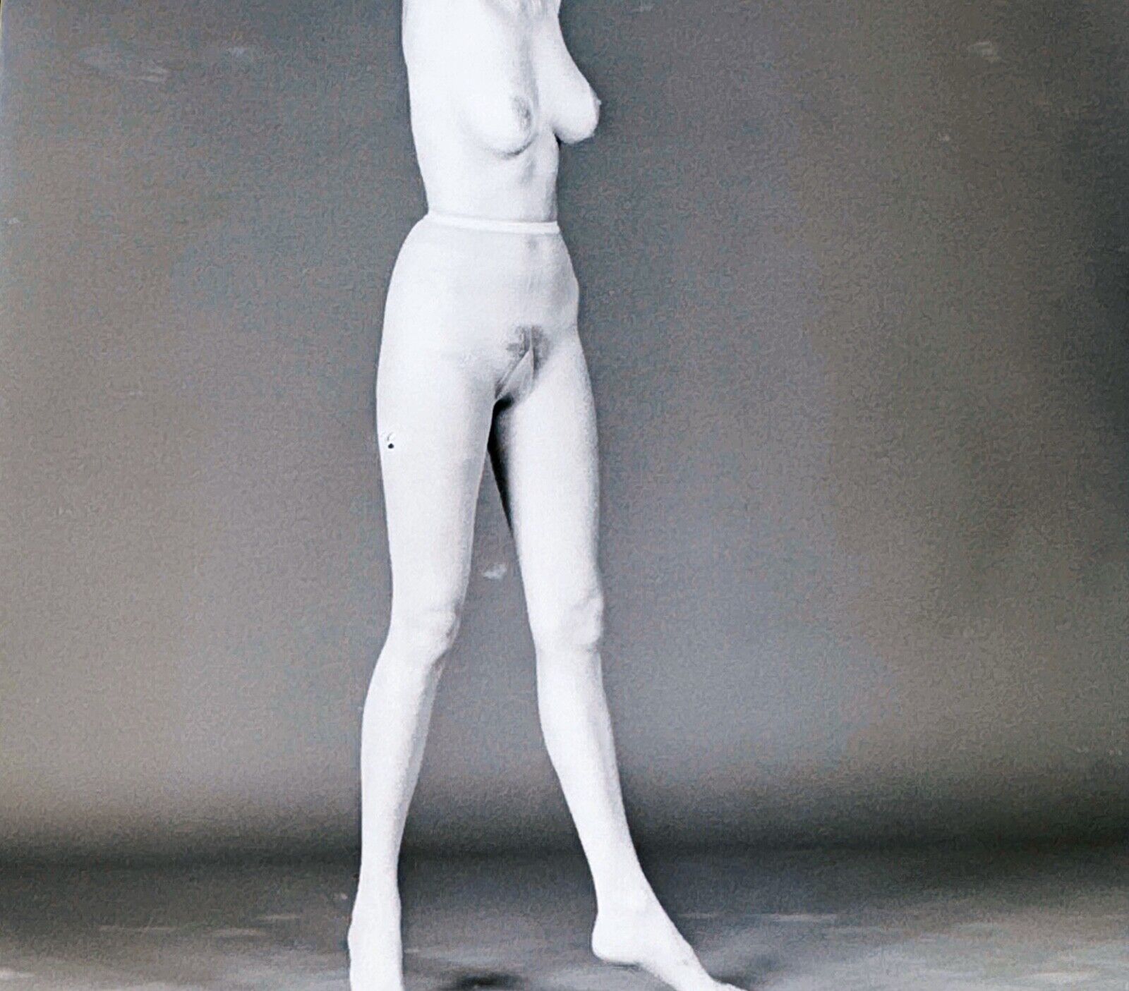 Vintage 1950s  Amateur Nude In Pantyhose 2 1/4  Large Negative