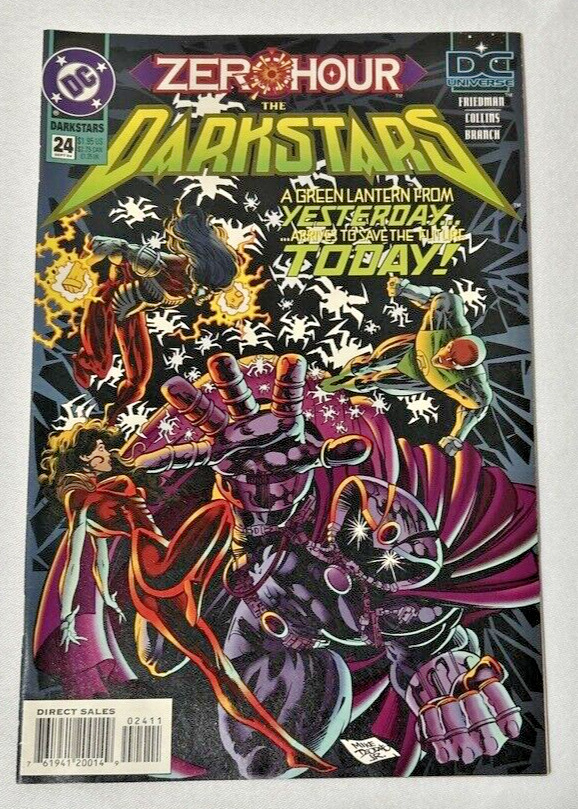 The Darkstars #24 DC Comics Sep 1994 Zero Hour Green Lantern Comic Book