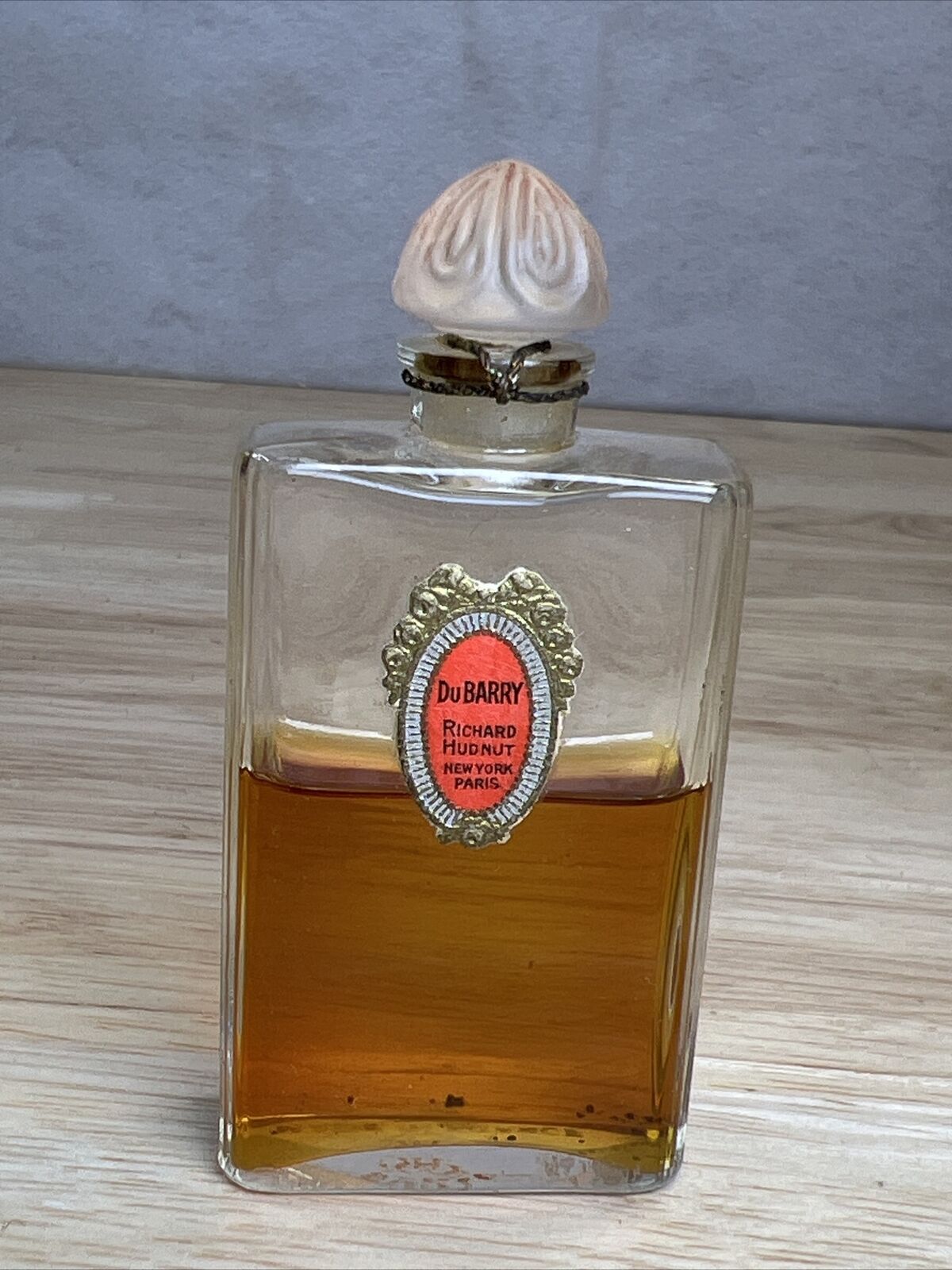 Antique 1920’s Richard Hudnut Du Barry Perfume Bottle 