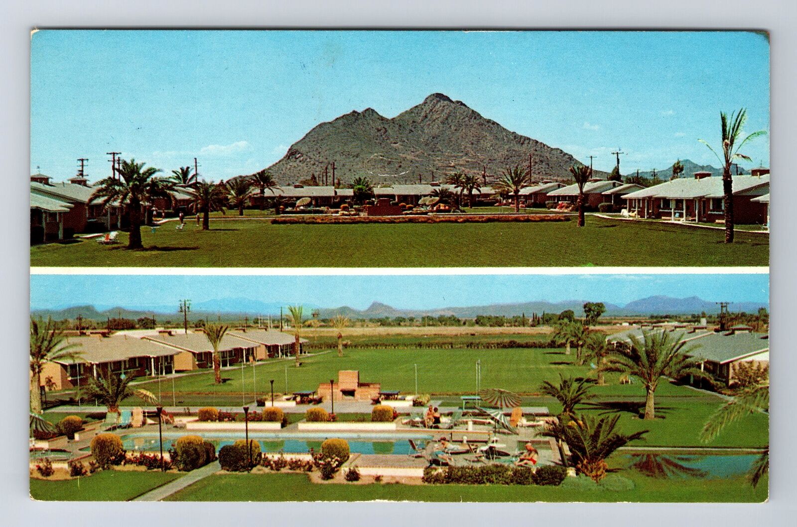 Scottsdale AZ- Arizona, Paradise Valley Guest Ranch, Antique, Vintage Postcard