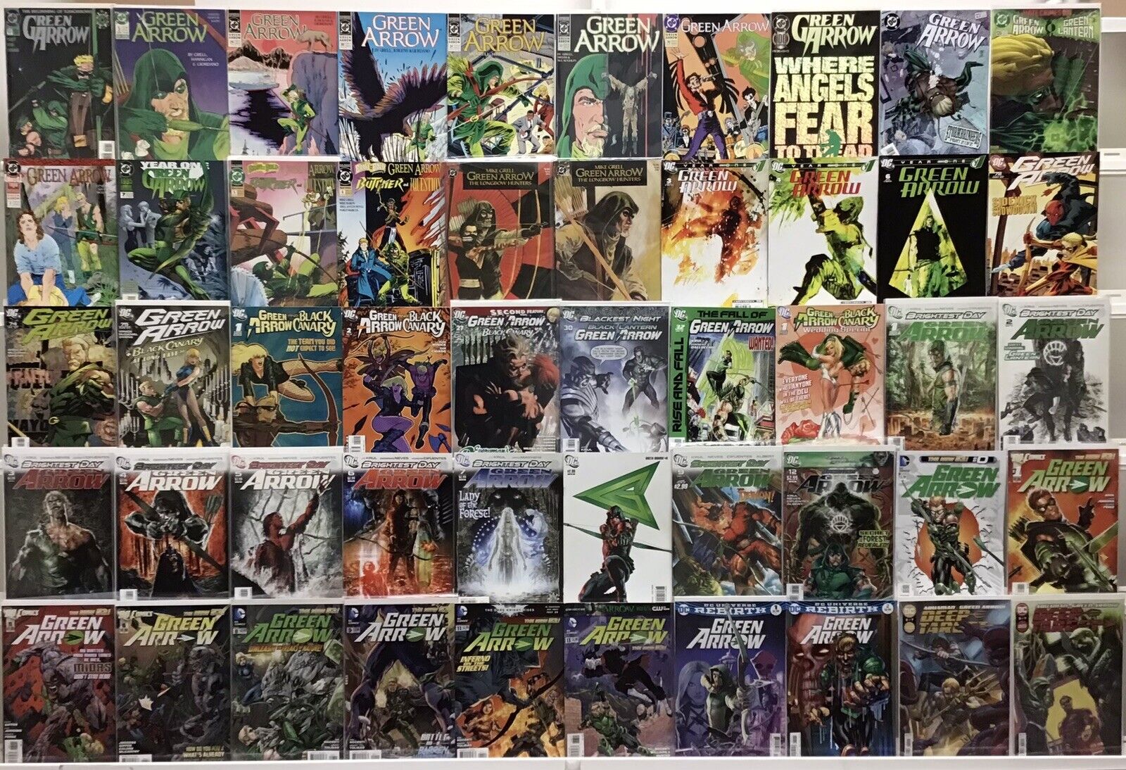 DC Comics - Green Arrow - Comic Book Lot Of 50