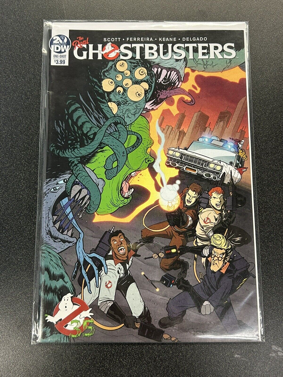 Ghostbusters 35th Anniversary One-Shot Comic Book Variant  TC9