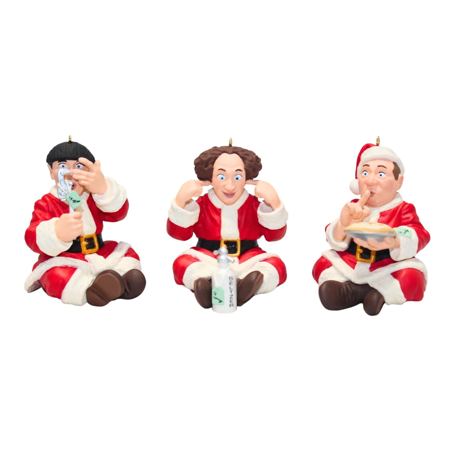Hallmark Ornament: 1999 Larry, Moe, and Curly | QX6499