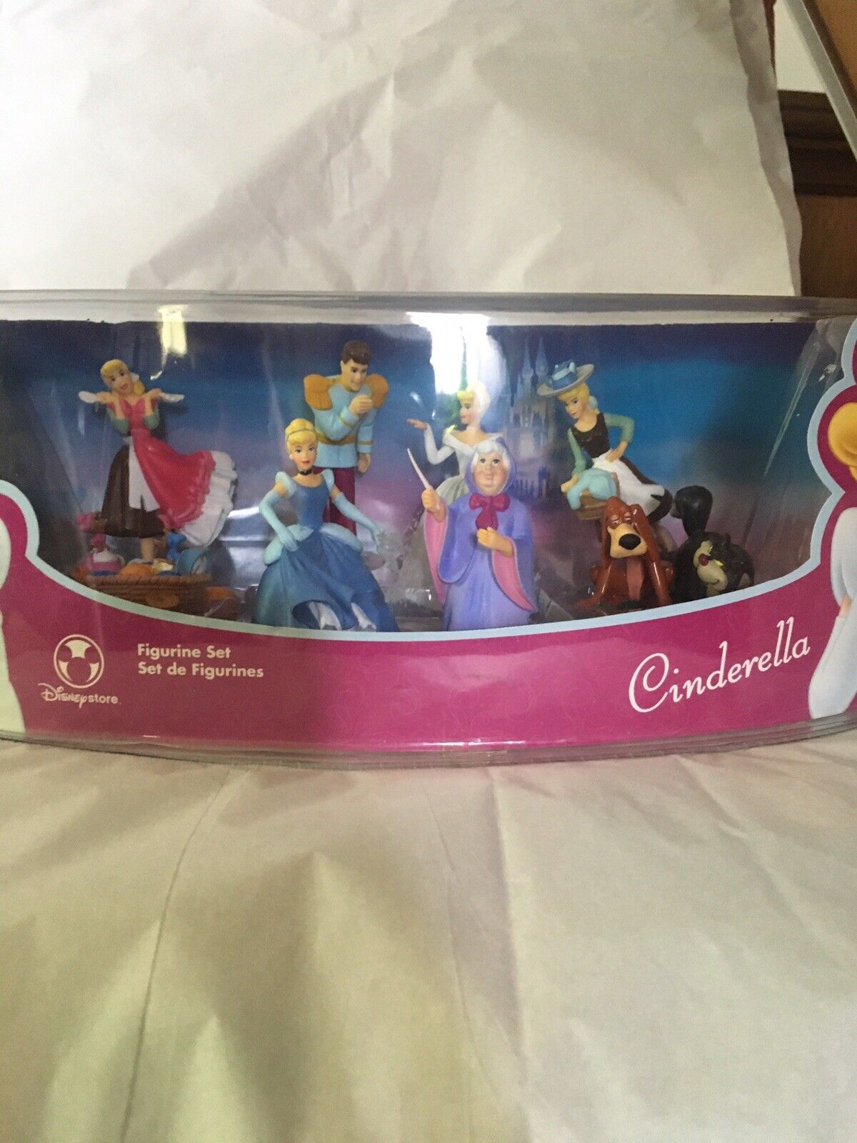 Disney Cinderella Figurine Set-8 Pieces