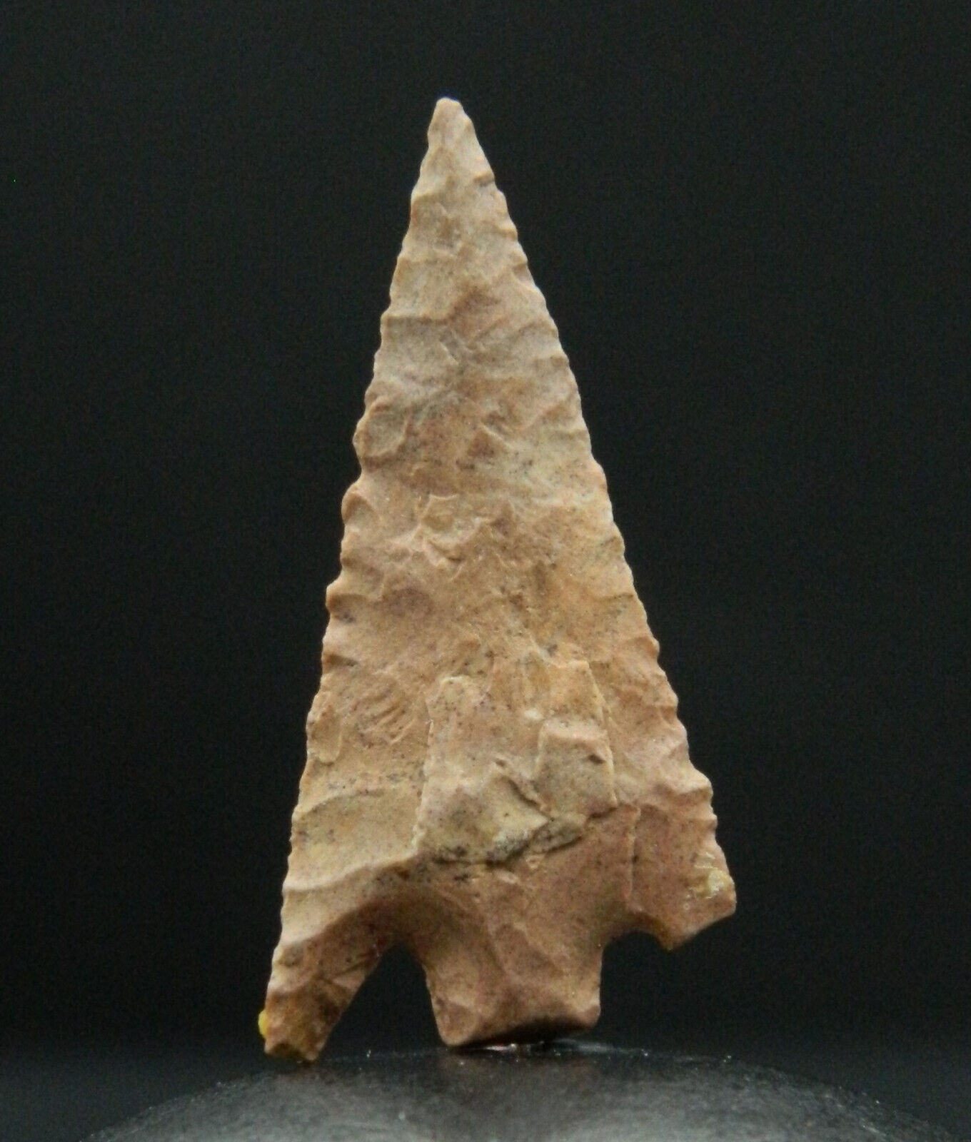 Pop304 ANCIENT Jasper Arrowhead - 24.5 mm long - Neolithic AGE - Sahara