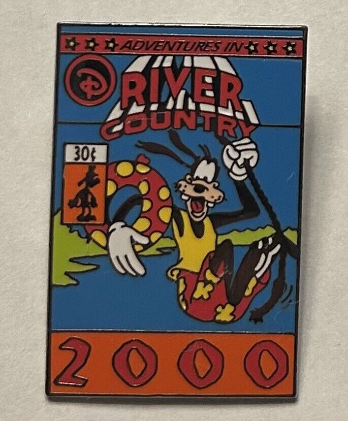 Disney World - River Country Water Park - Goofy 2000 Pin