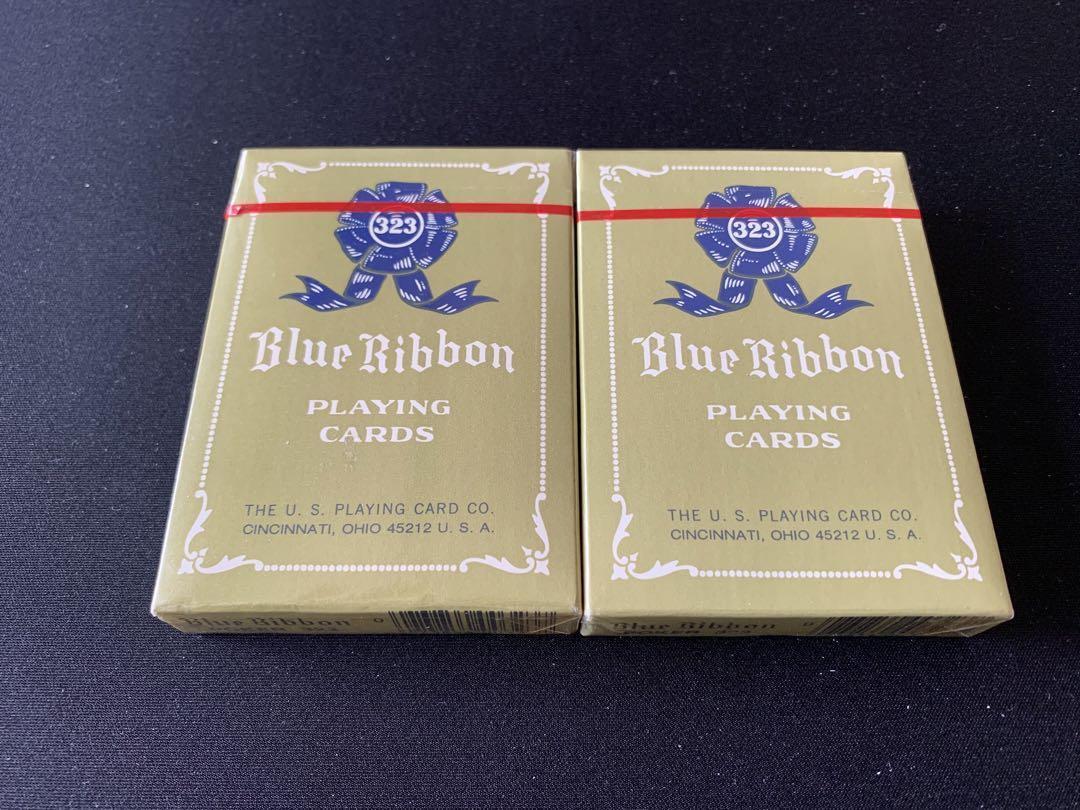 Blue Ribbon Red 2 Pieces Old Deck J1