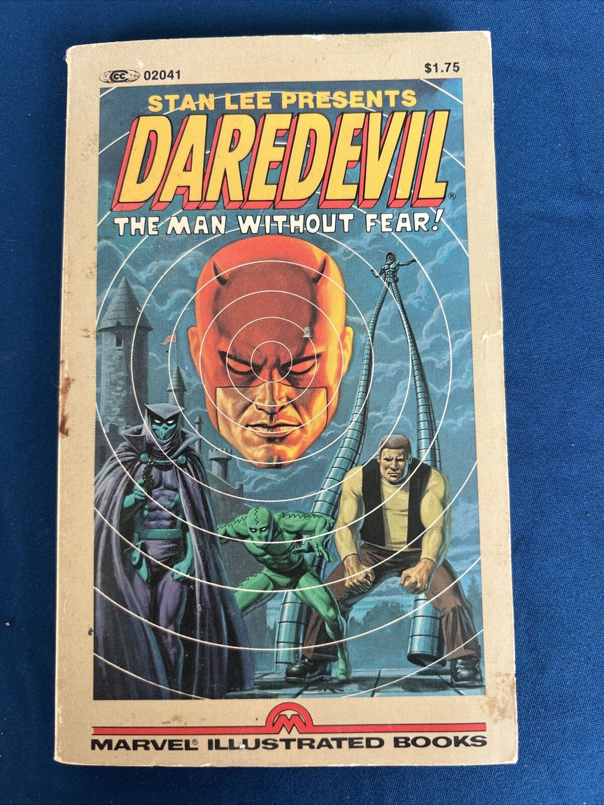 DAREDEVIL Marvel Illustrated Books Paperback (1982) -- Stan Lee RARE 1st Edition