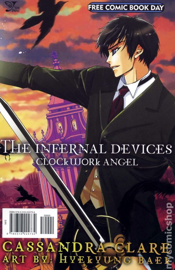 Infernal Devices Clockwork Angel FCBD #0 VF 2012 Stock Image