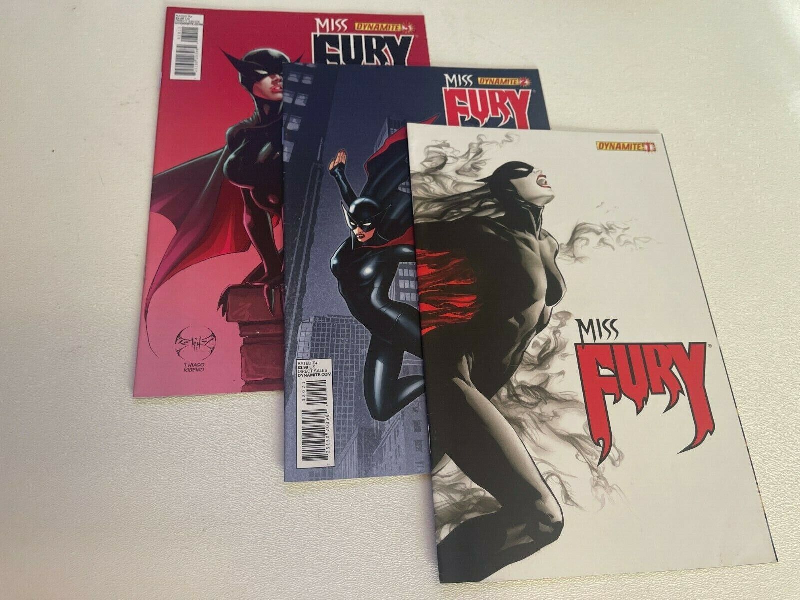 MISS FURY #1-3 (DYNAMITE/2013/ALEX ROSS/VARIANT/1221144) COMPLETE SET LOT OF 3 