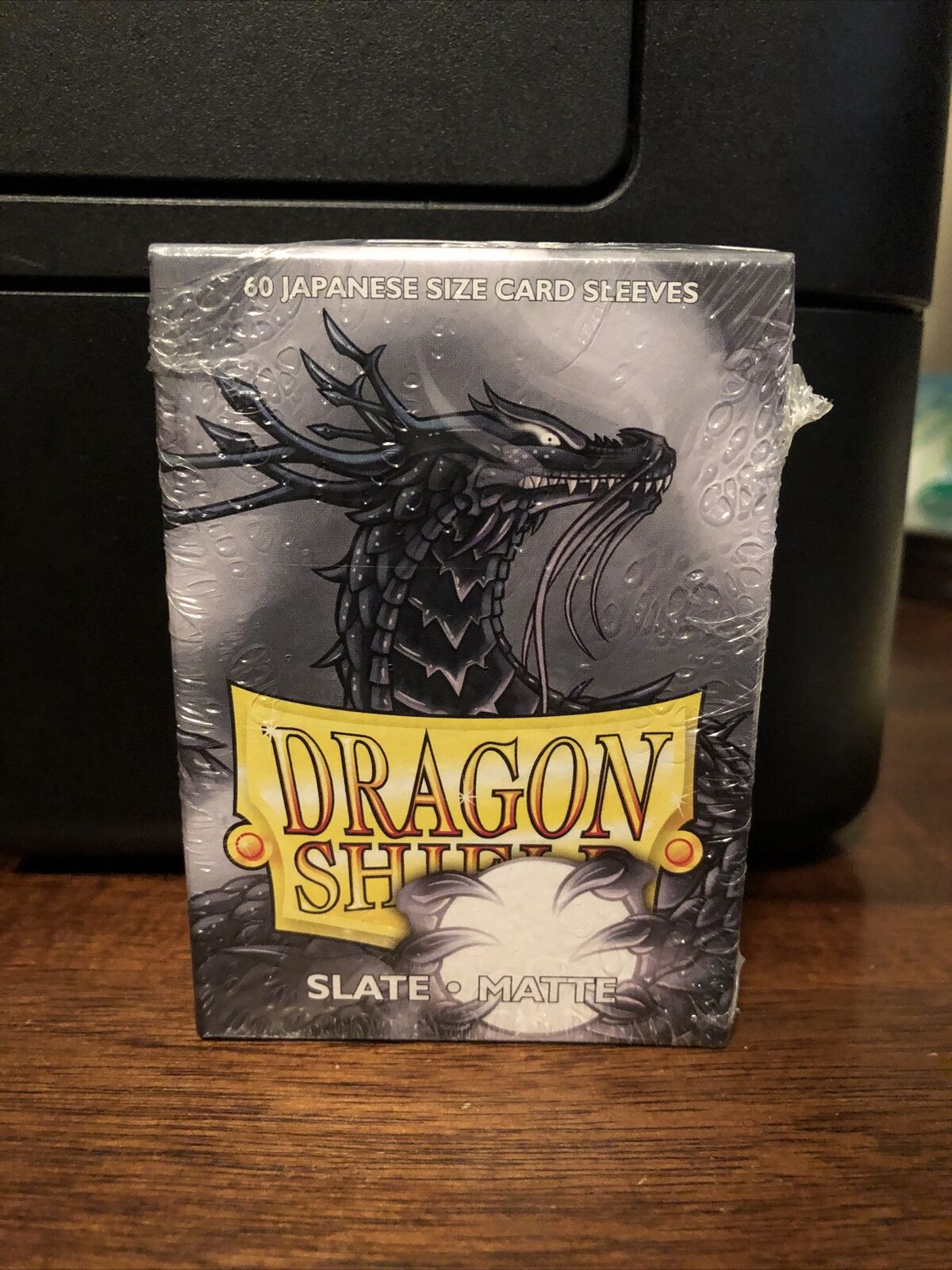 Dragon Shield Sleeves Pack of 60 Japanese Size Card Sleeves SLATE Matte