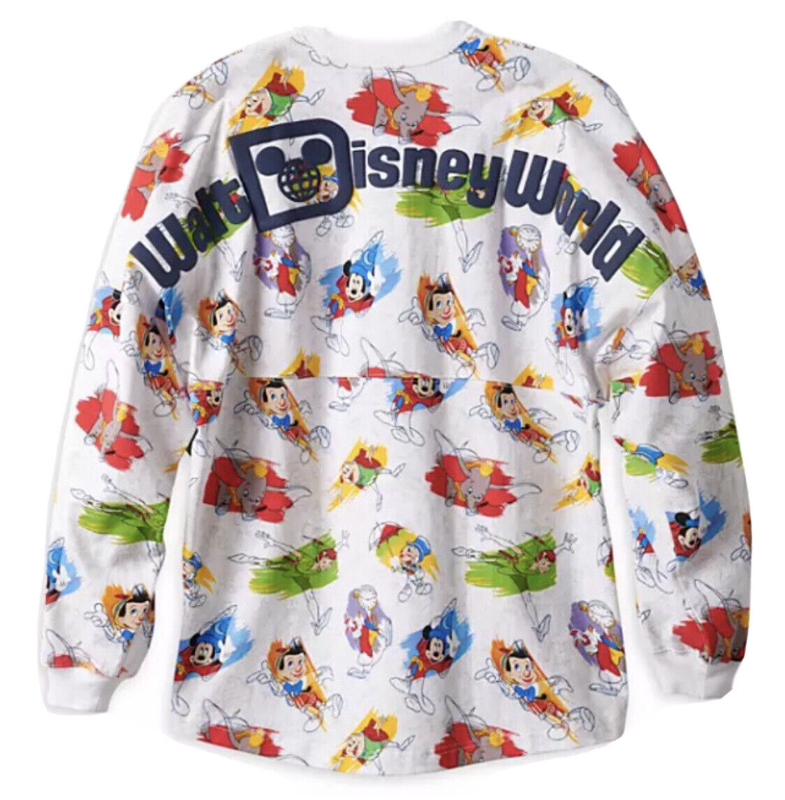 NEW Disney Parks Ink and Paint Walt Disney World Spirit Jersey Adult Size SMALL