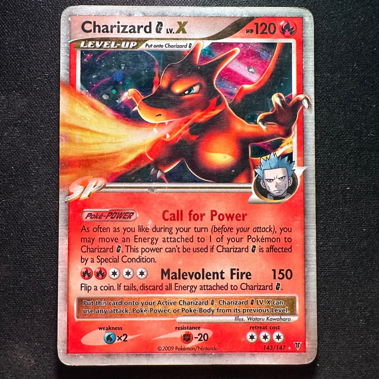 Charizard G Lv X 143/147 Platinum Supreme Victors Rare Holo Pokemon Card