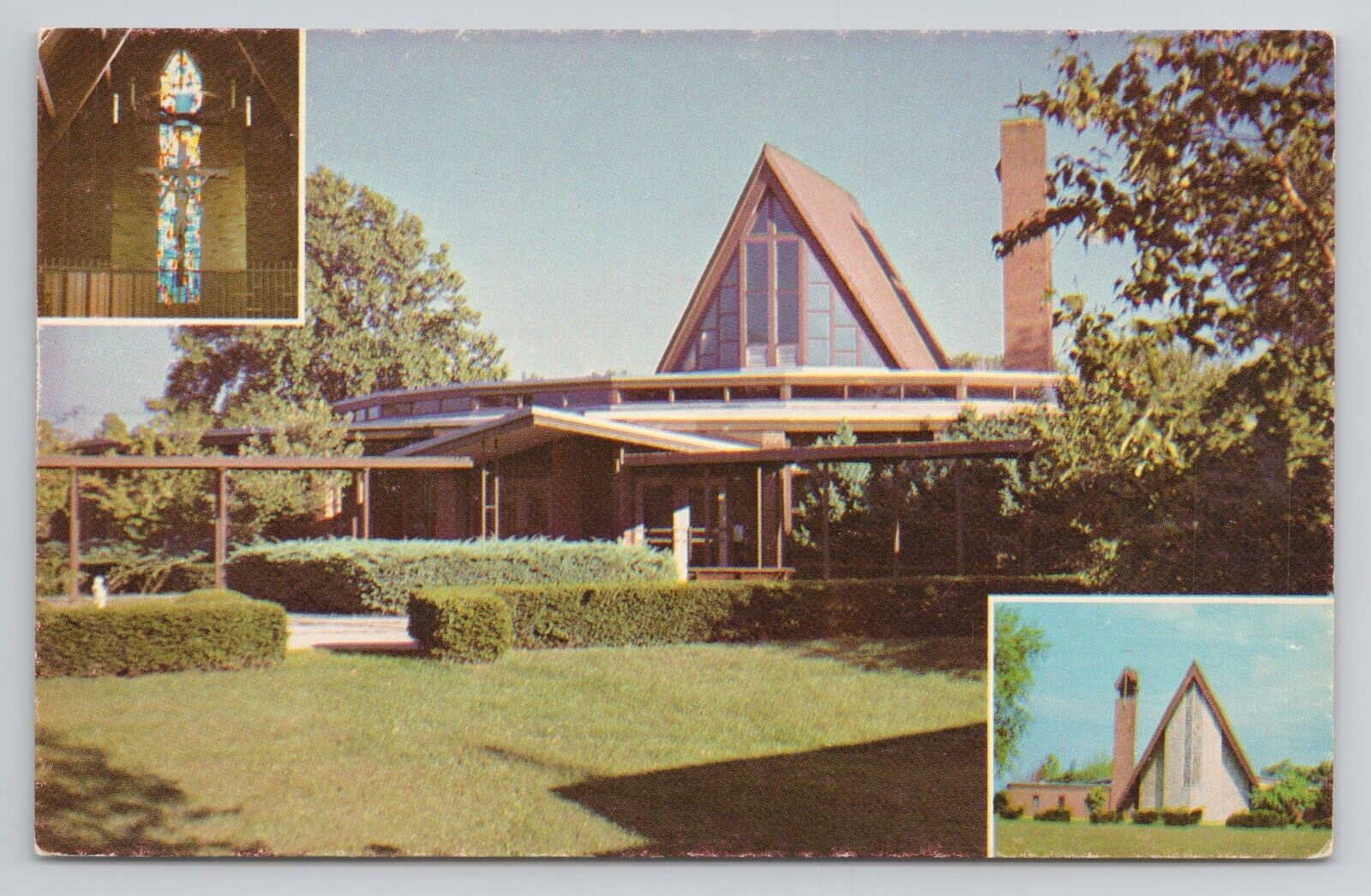 St Peter\'s Church St Peter\'s Drive Douglas Michigan Postcard 1603