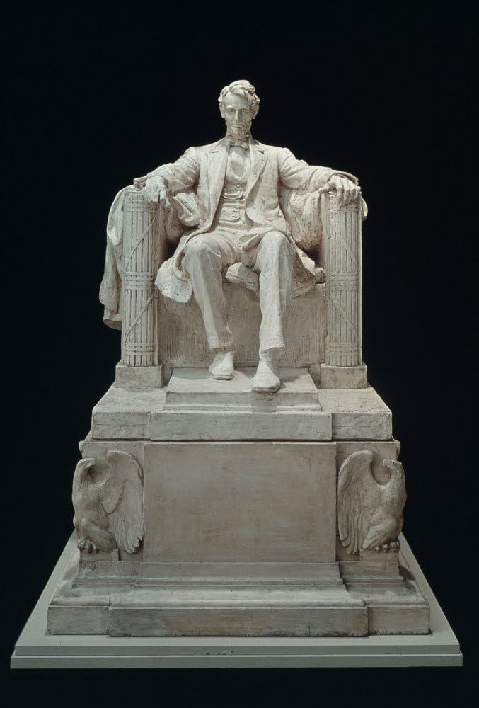 Lincoln Memorial Statue Nmarble Statue Of Abraham Lincoln By Daniel Chester In x