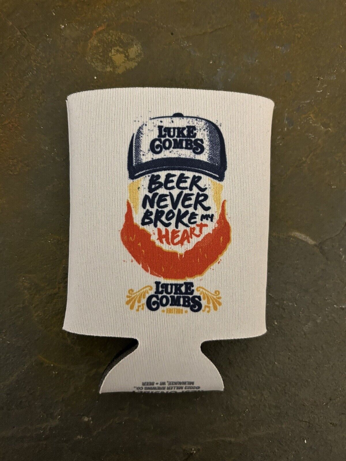 Luke Combs Miller Lite Can Koozie -Brand New - Never Been Used 