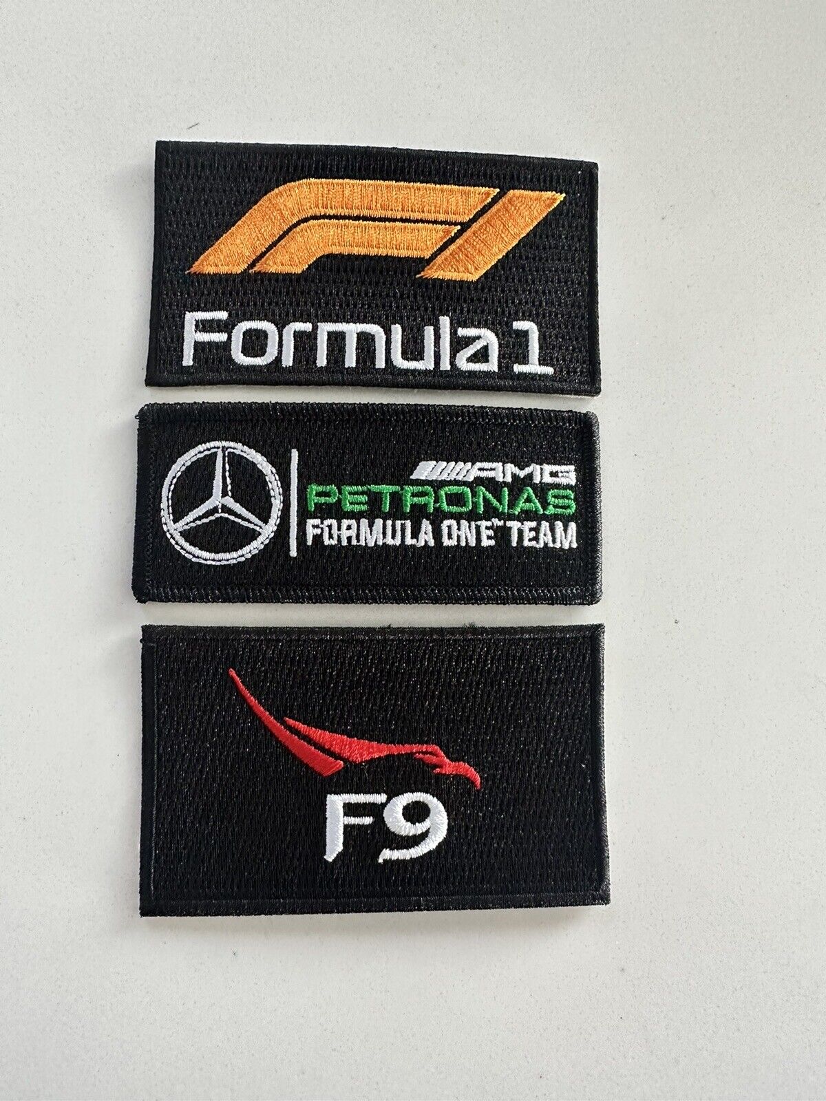 3 Pack Ultimate F1 Patch combo MERCEDES PETRONAS FORMULA F1 RACING Iron-on PATCH