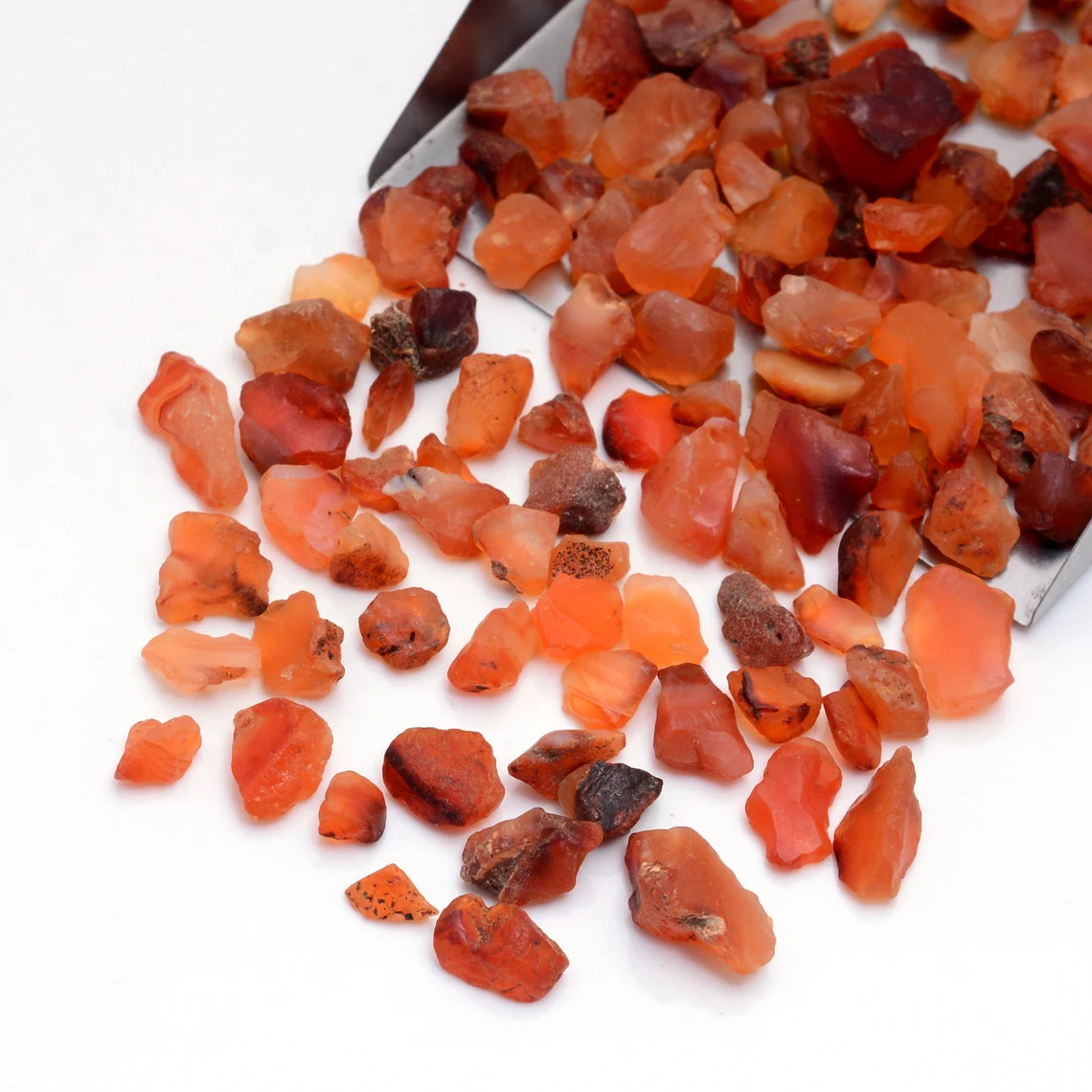 AAA Natural Orange Carnelian Rough 8-13 MM Raw Carnelian Gemstone Earthmined 1KG