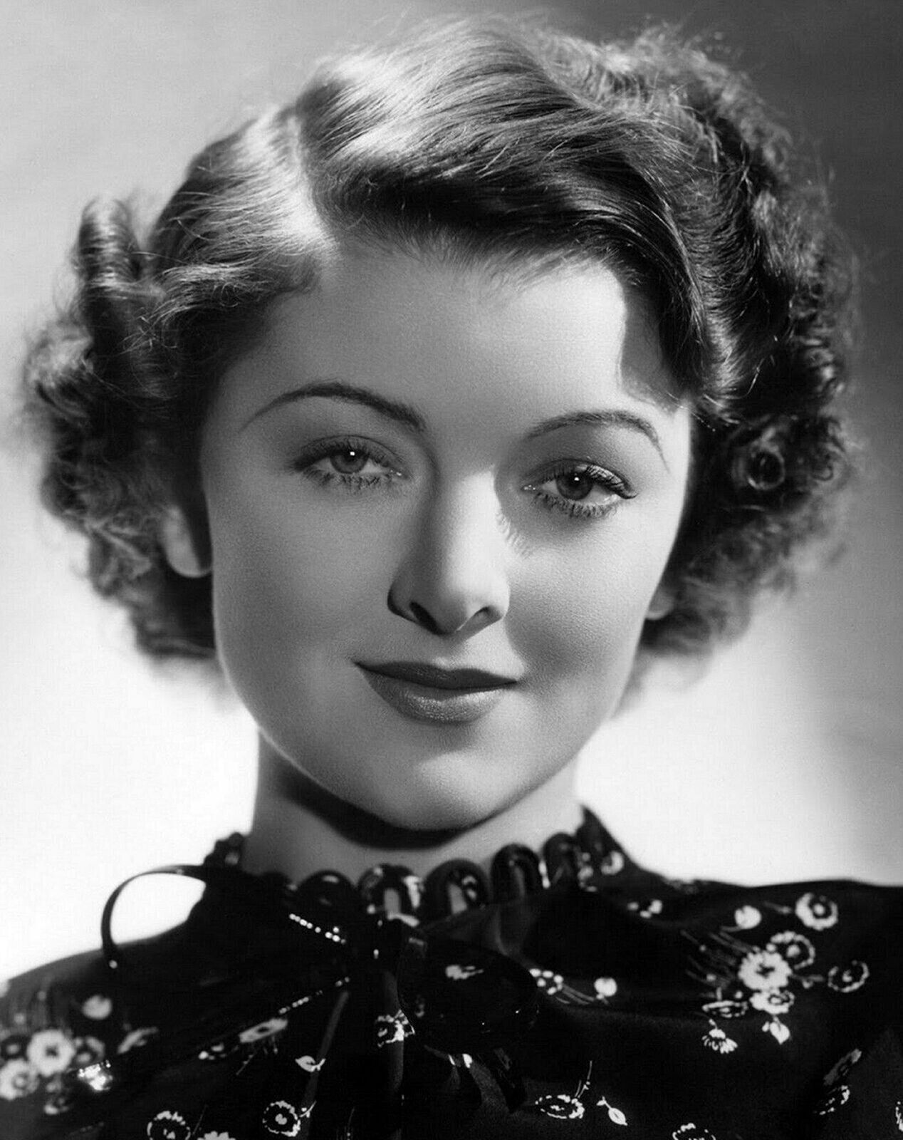 1930 MYRNA LOY Mesmerizing Classic Retro Actress Portrait Picture Photo 8x10