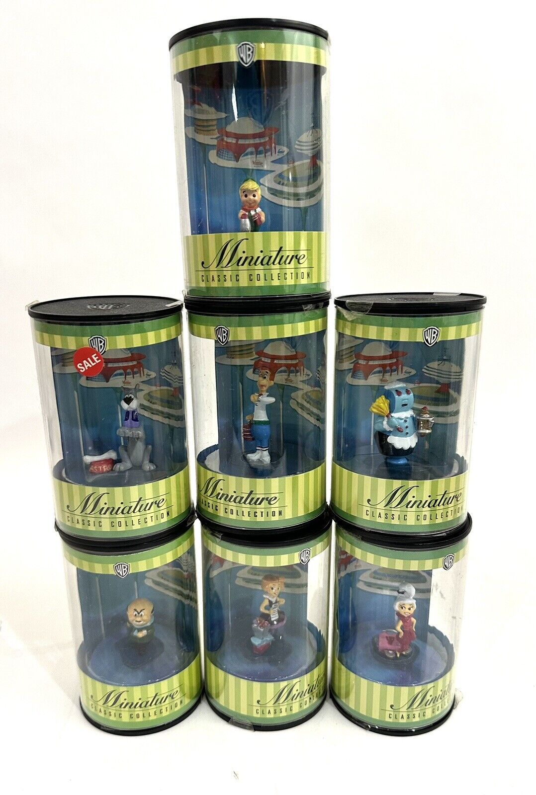 1999 VTG Warner Bros Miniature Classic Collection The Jetsons Complete Set of 7