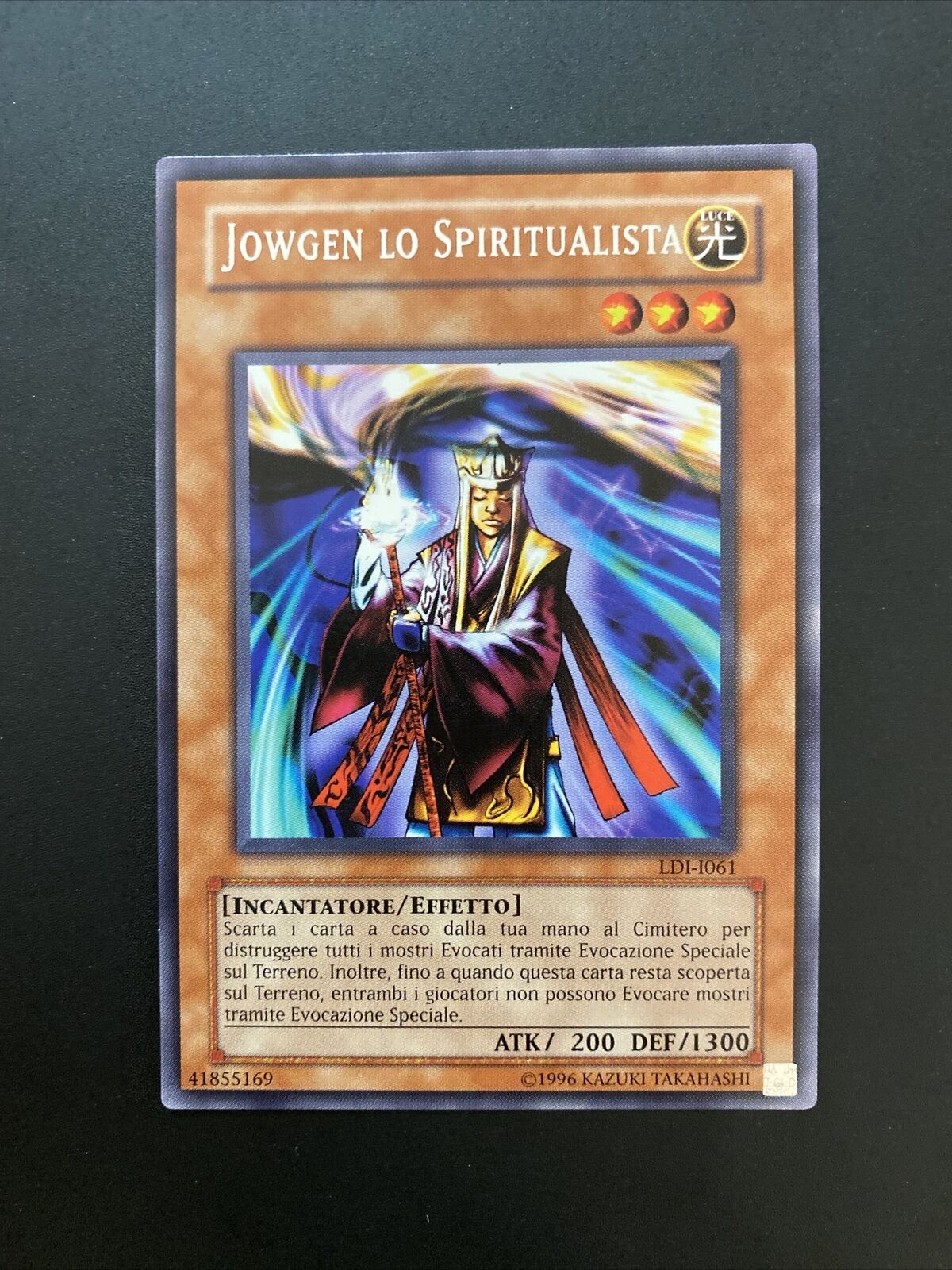 Yu-Gi-Oh Jowgen Lo Spiritualista Ldi-i061 Ita Rare Near Mint