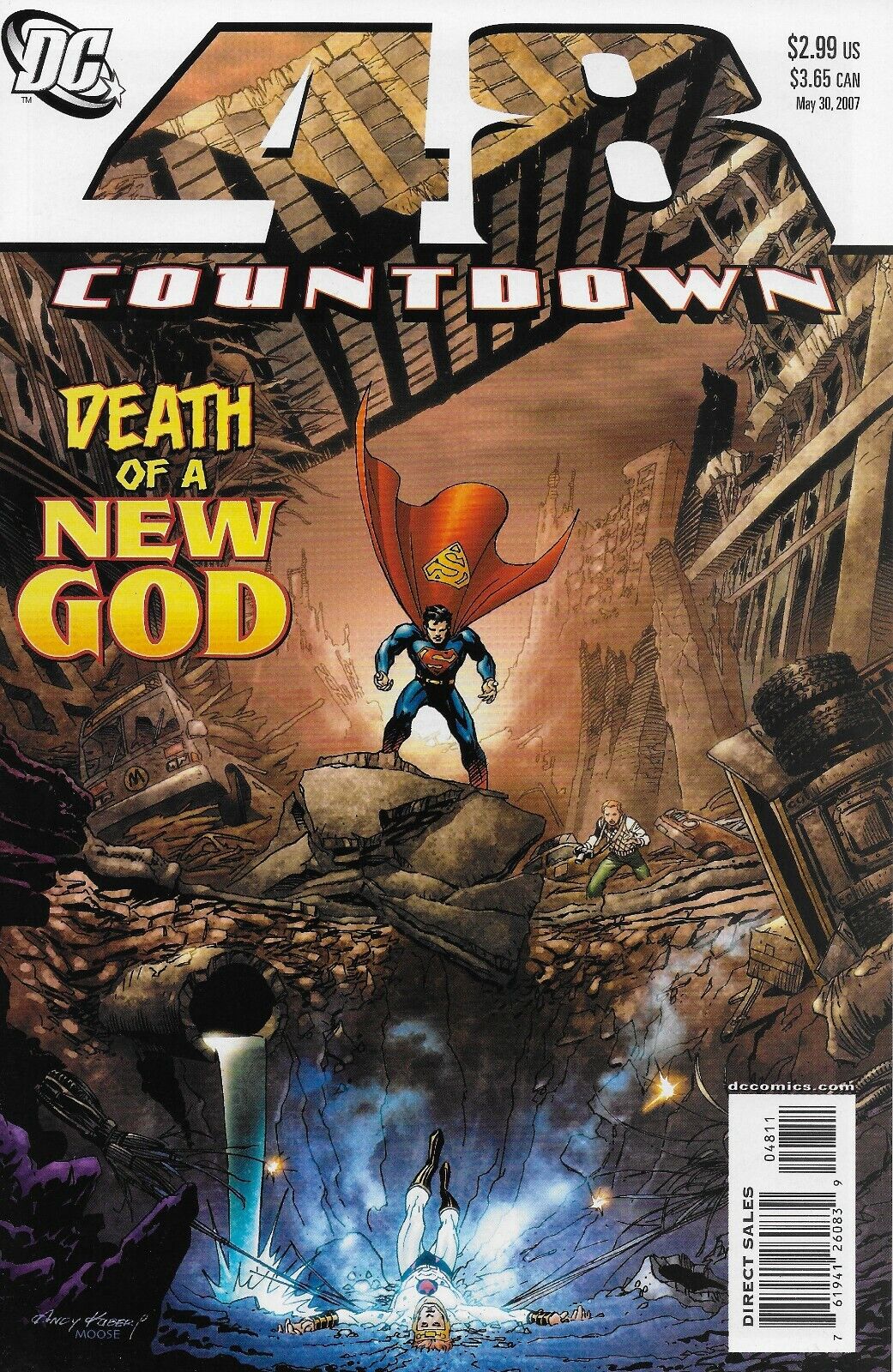 COUNTDOWN TO FINAL CRISIS #48 DC COMICS 2007 BAGGED AND BOARDED