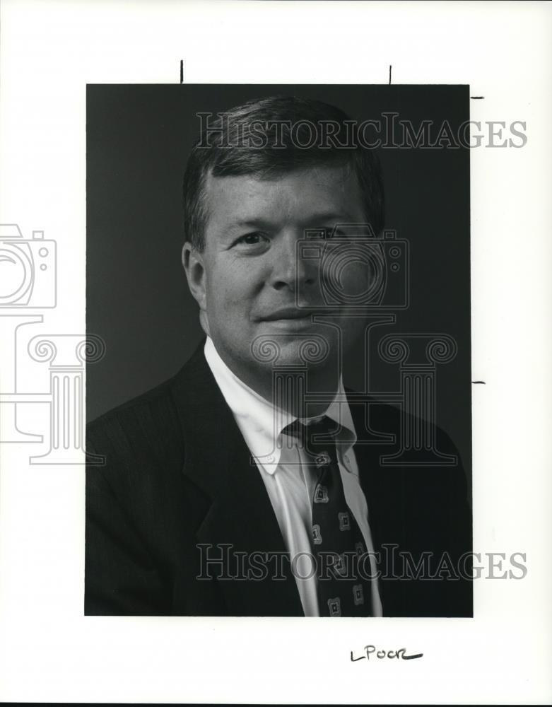 1991 Press Photo Mark Real Head of Children\'s Defense Fund of Ohio