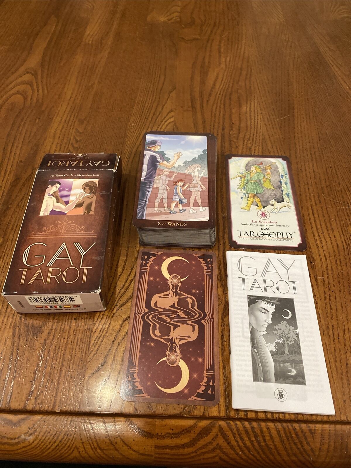 GAY TAROT DECK CARDS ESOTERIC FORTUNE TELLING LO SCARABEO  ERY GOOD CONDITION