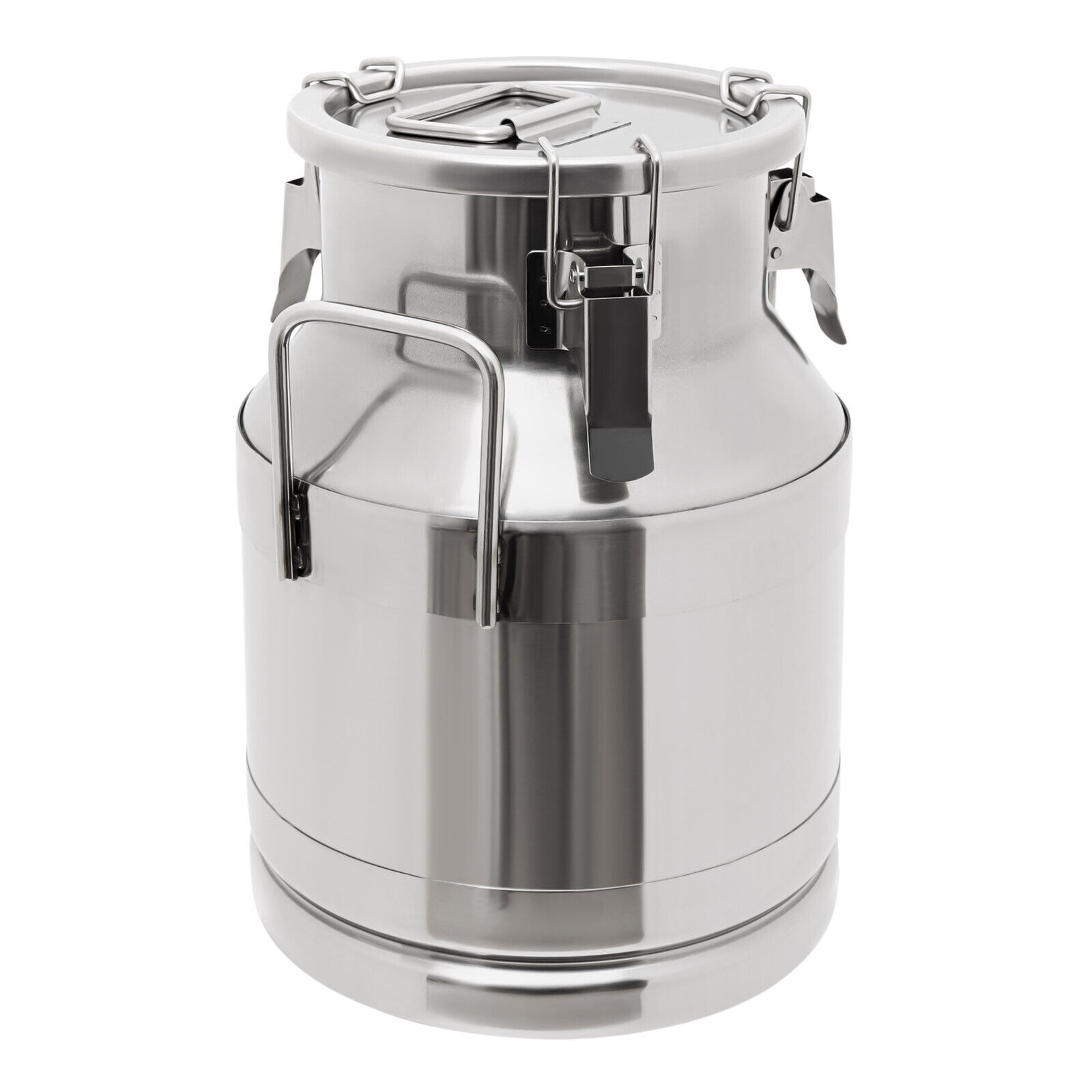 10L Milk Can Milk Storage Jug Transport Sealed Stainless Steel Bucket Oil Barrel