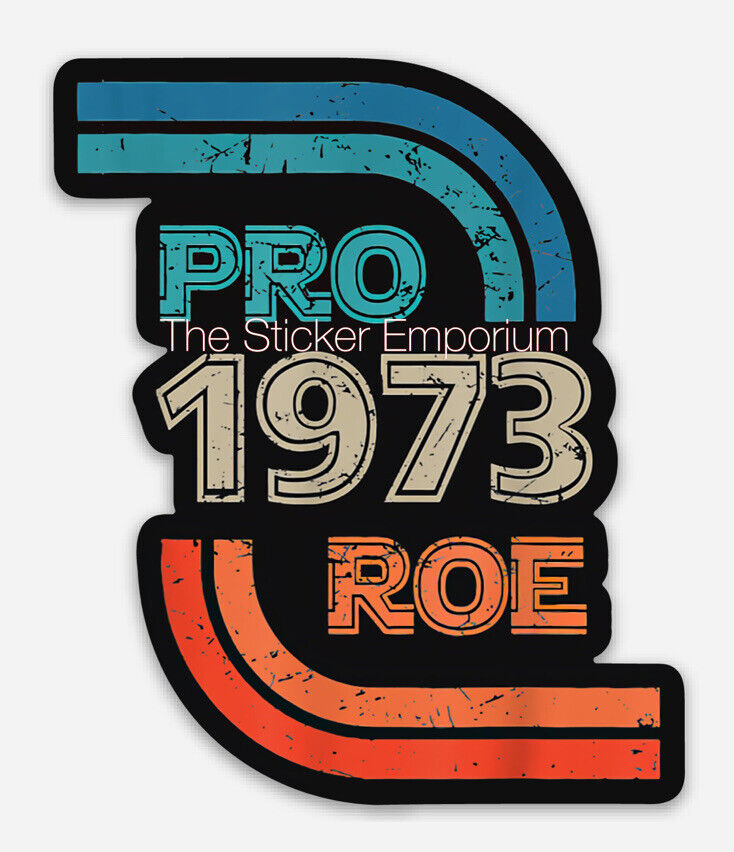 PRO CHOICE  Pro Roe V Wade Feminist Abortion Women’s Rights Sticker Decal