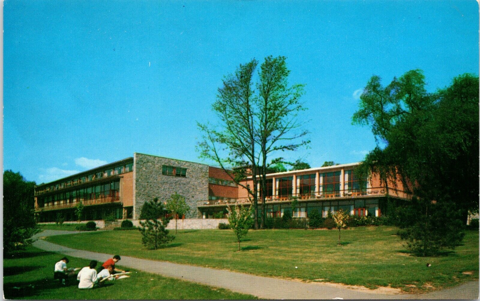 Penn State University Hetzel Union BLDG Unused Pennsylvania Postcard 814