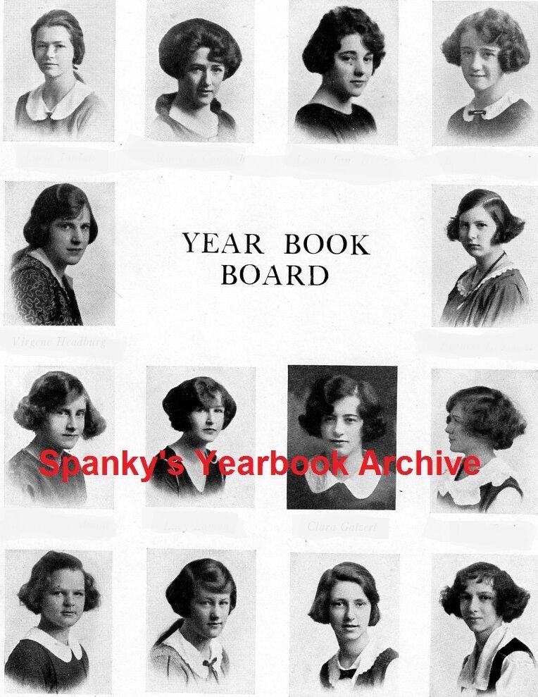1922 Chicago IL Faulkner Girls School Yearbook~Photos~History~Literature~Ads~++