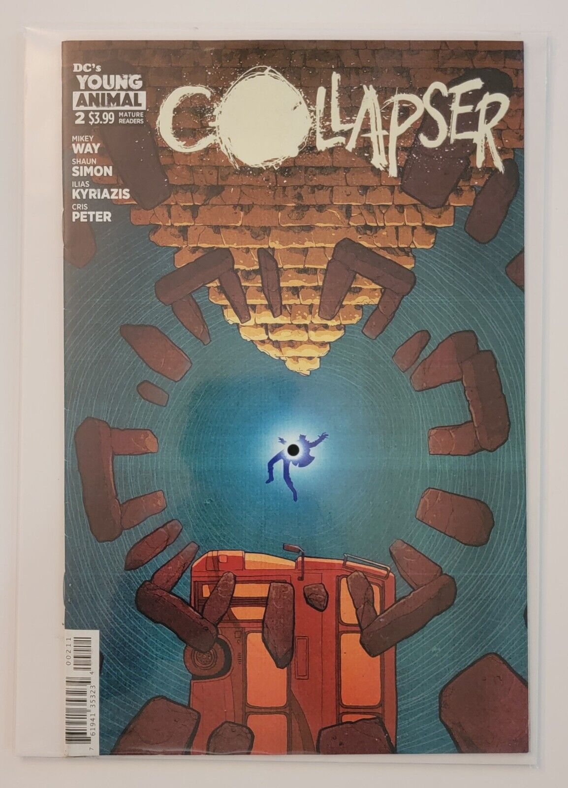Collapser #2 DC\'s Young Animal Comics Bagged and Boarded VF-NM High Grade
