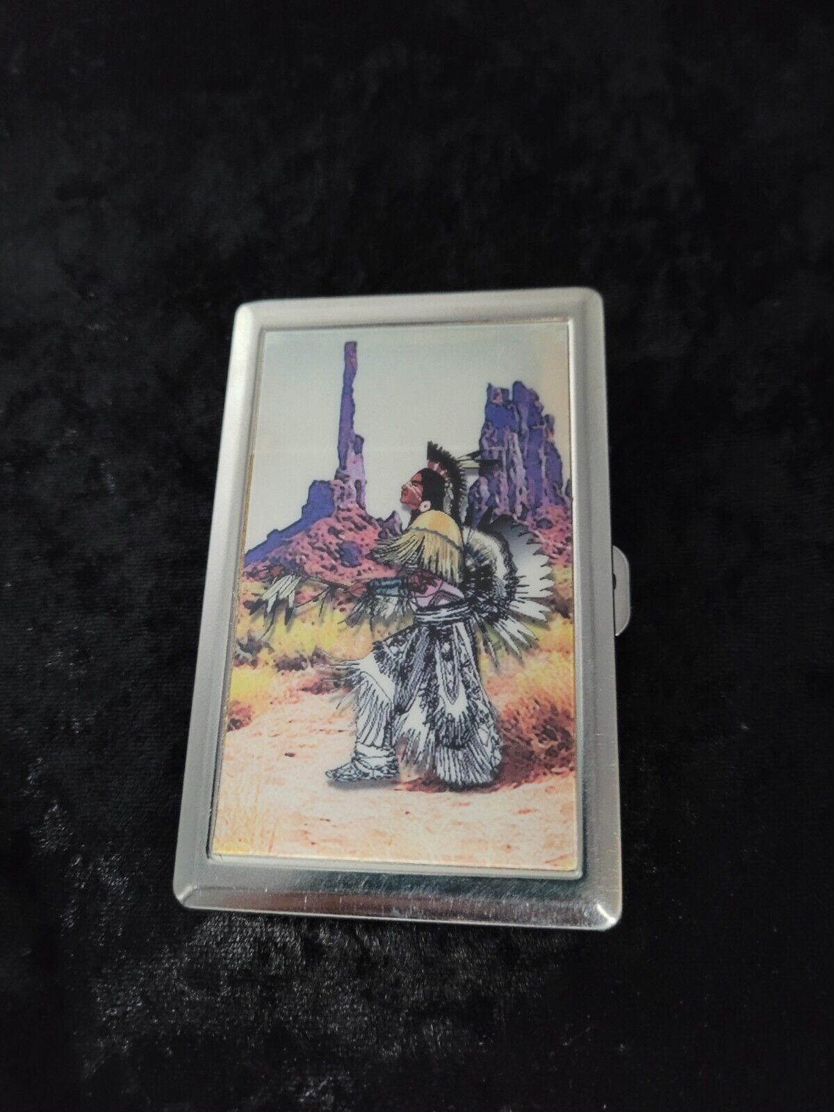 Vintage Indian Cigarette/Card Holder 