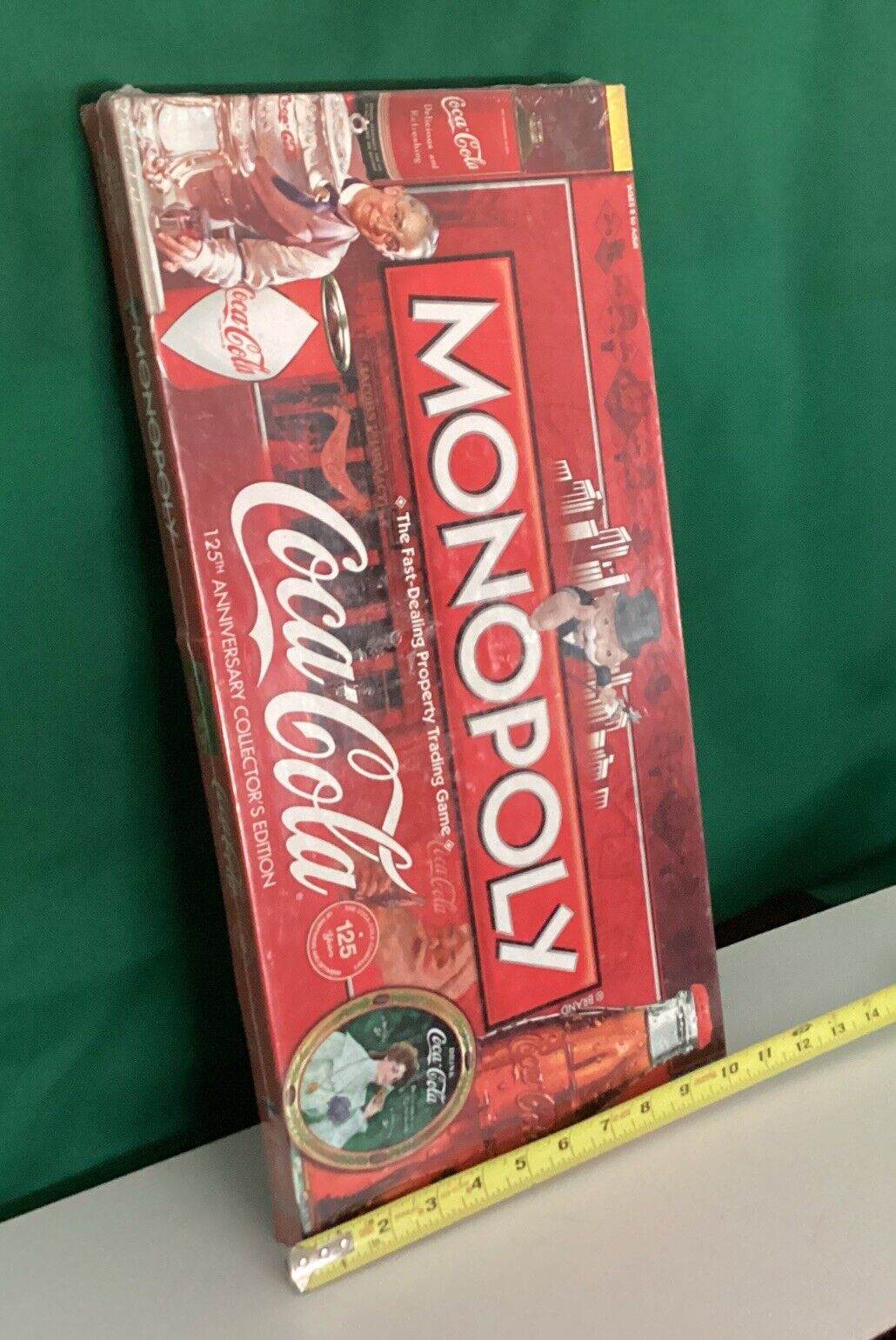 Monopoly Coca-Cola 125th Anniversary Collector\'s Edition - Factory Sealed