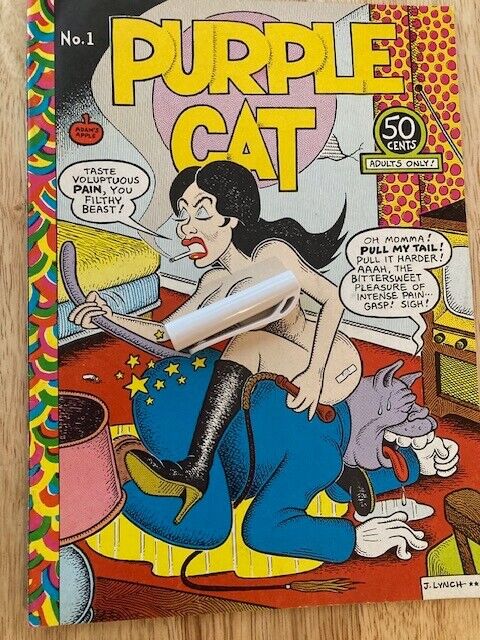 Purple Cat #1 Underground Comic, Jay Lynch, Justin Green 1973 1st Printing