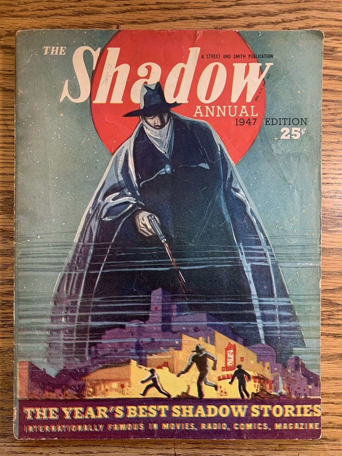The Shadow 1947 Annual Pulp Vintage Pulp Magazine
