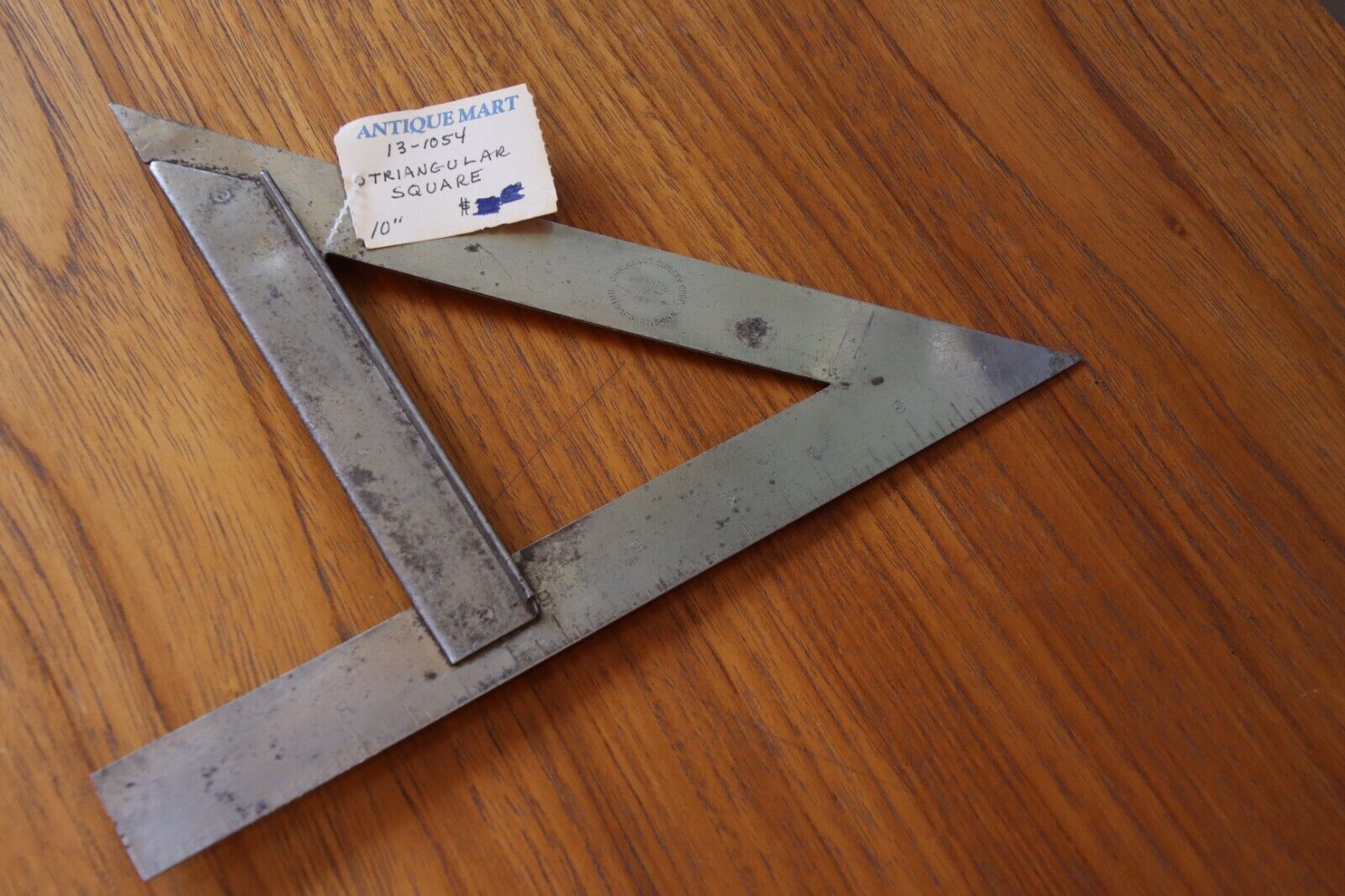 Antique Challenge Cutlery Corp Patented 1904 Rare Square 10”