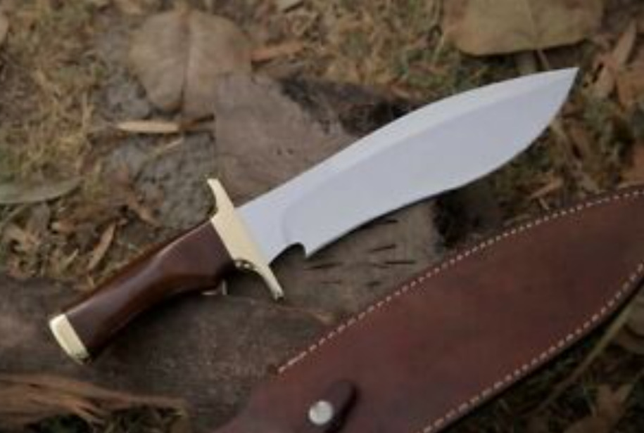 Sasquatch Randall Style D2 Steel Hunting Bowie Knife W/Micarta Handle Custom 